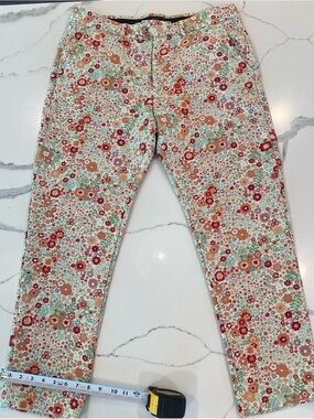 Floral Print Men's Dress Pants